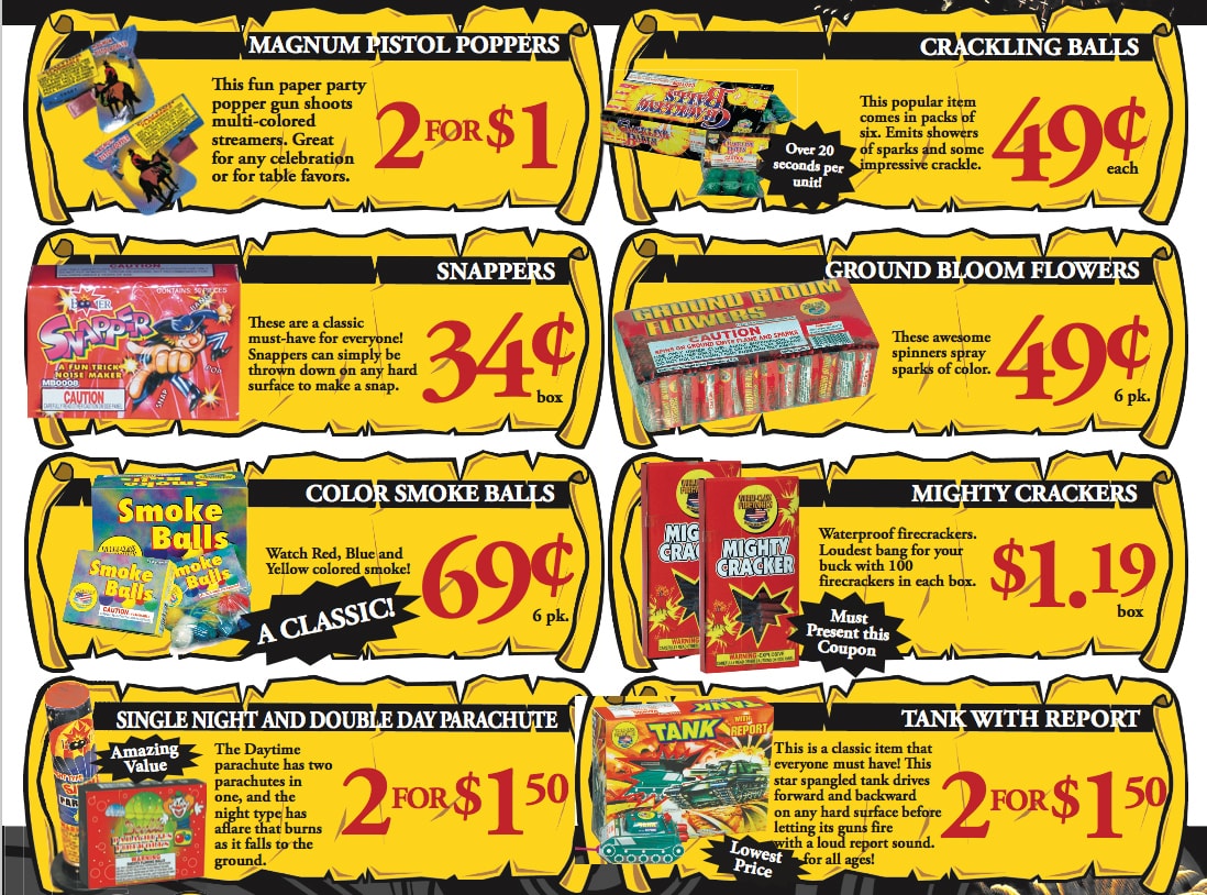 Fireworks Coupons & Deals
